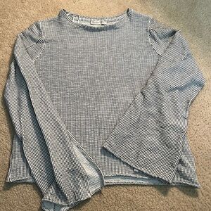 Zara Black & White Blouse